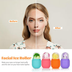 Ice Roller for Face and Eye, Upgrated Ice Facial Roller,Facial Beauty Ice Roller Skin Care Tools