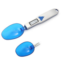Spoon Scale - Digital Scale Spoon LCD Display Kitchen Spoon Scale 500G/0.1G Electronic Measuring Spoon Scales with 2 Detachable Weighing Spoons
