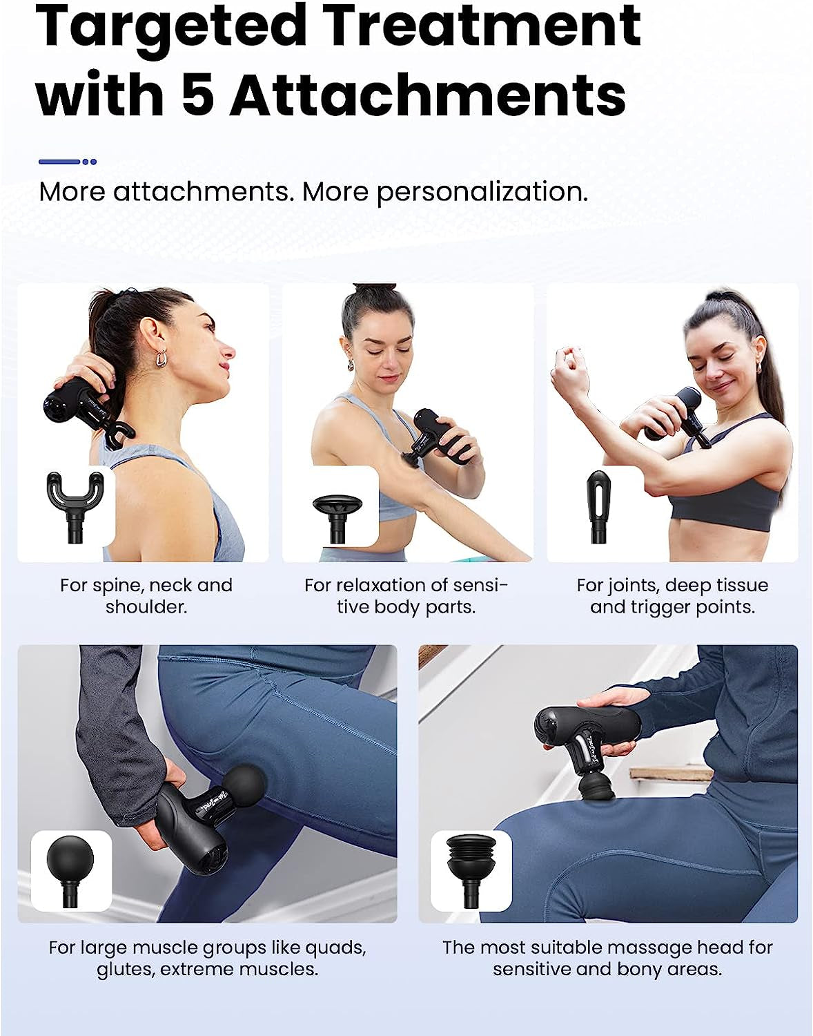 Mini Massage Gun,  Pocket-Sized Deep Tissue Massage Gun, Portable Percussion Muscle Massage Gun, Ultra Small & Quiet Handheld Massager with Carry Case for on the Go Usage Q2