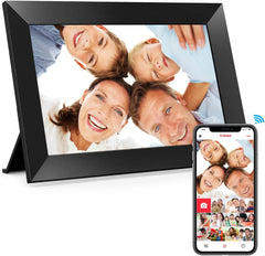 Digital Picture Frame - 10 Inch Wifi Digital Frame IPS Touch Screen 1080P Photo Frame 16GB Large Memory Share Moments Instantly via Mobile APP Auto-Rotate Support USB and SD Card