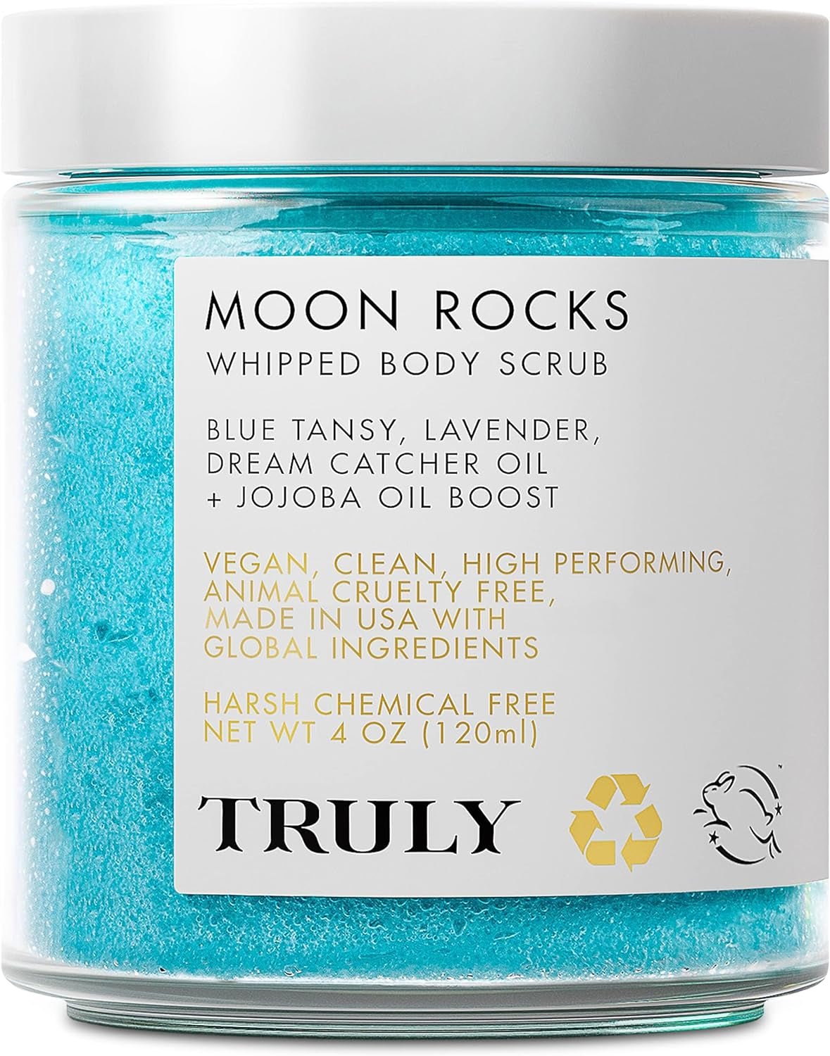 Beauty KP Treatment Moon Rocks Sugar Scrub - Gentle and Fluffy Body Scrubs for Women Exfoliation, Natural Body Scrub - Body Exfoliating Scrub with Vitamin E and Essential Antioxidants.