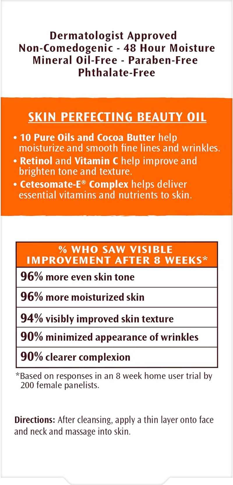 Cocoa Butter Formula Rosehip Skin Therapy Oil for Face, 30Ml