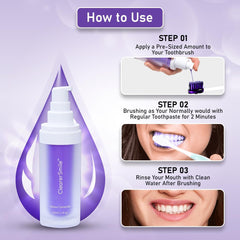 ™ Best Purple Toothpaste for Teeth Whitening for Sensitive Teeth - Teeth Whitener - Blanqueador De Dientes