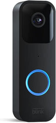 Video Doorbell | Two-Way Audio, HD Video, Motion and Chime App Alerts and Alexa Enabled — Wired or Wire-Free (Black)