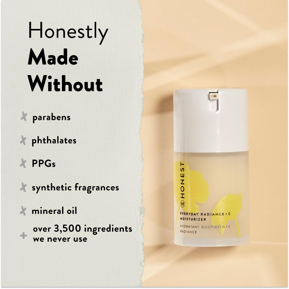 Honest Everyday Radiance Moisturizer for Women 1.7 Oz., 50 Ml