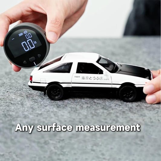 Homemagician 324 Ft Electronic Digital Tape Measure with LCD Display Digital Ruler Rechargeable Small Smart Long Distance Rolling Measuring Tool for Flat Curved Diameter Odd Shape Ideal Gifts