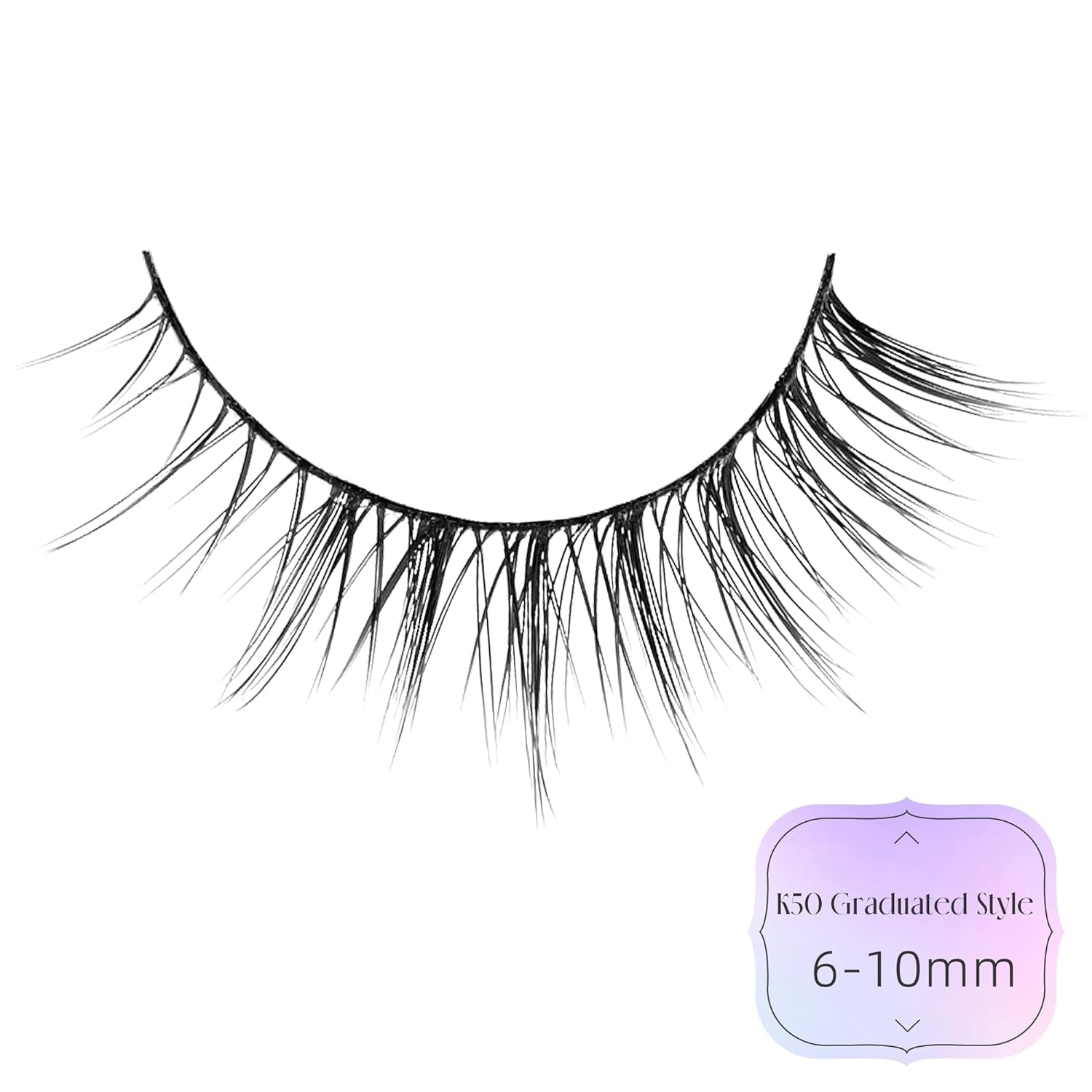 Natural Lashes Natural Eyelashes Short Eyelashes Natural Look False Eyelashes Wispy Eye Lashes 10Mm Small Lashes Fake Lashes K50