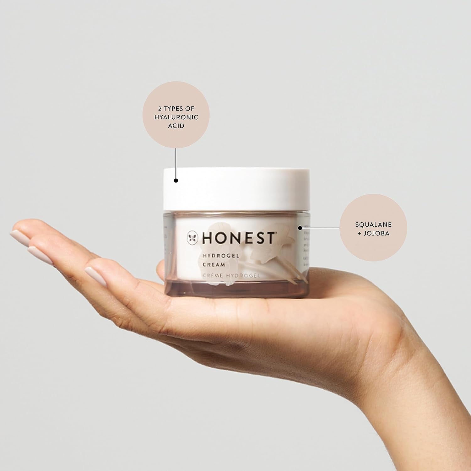 Honest Hydrogel Cream for Women, 50 Ml, 1.7 Ounce (BH-0000071)