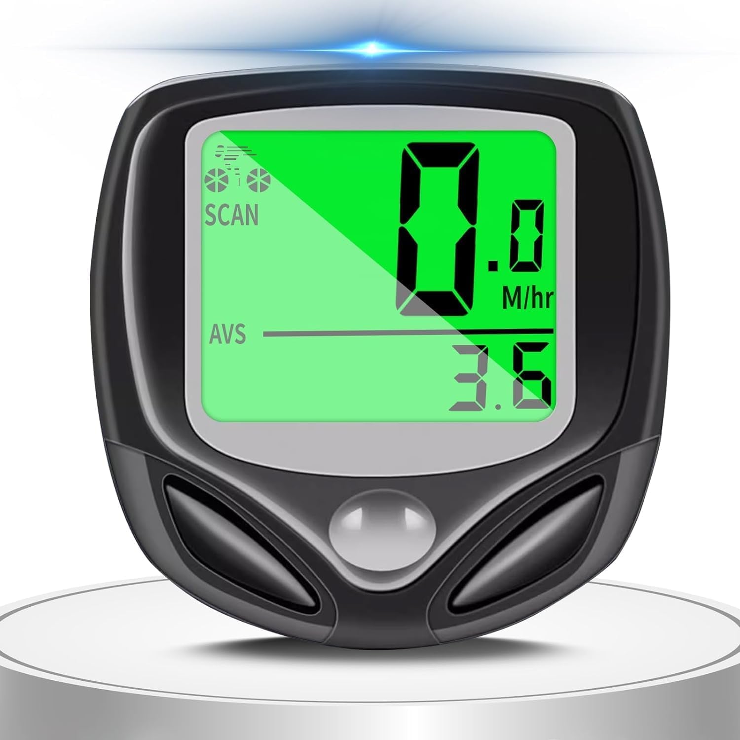 Speedometer & Wireless Odometer for Bicycle Cycle Bike Computer with LCD Display & Multi-Functions