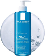 La Roche Posay Effaclar Purifying Foaming Gel - for Oily Sensitive Skin 400Ml/13.5Oz