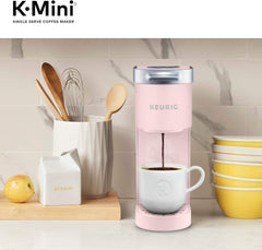 K-Mini Single Serve K-Cup Pod Coffee Maker, Dusty Rose, 6 to 12 Oz. Brew Sizes