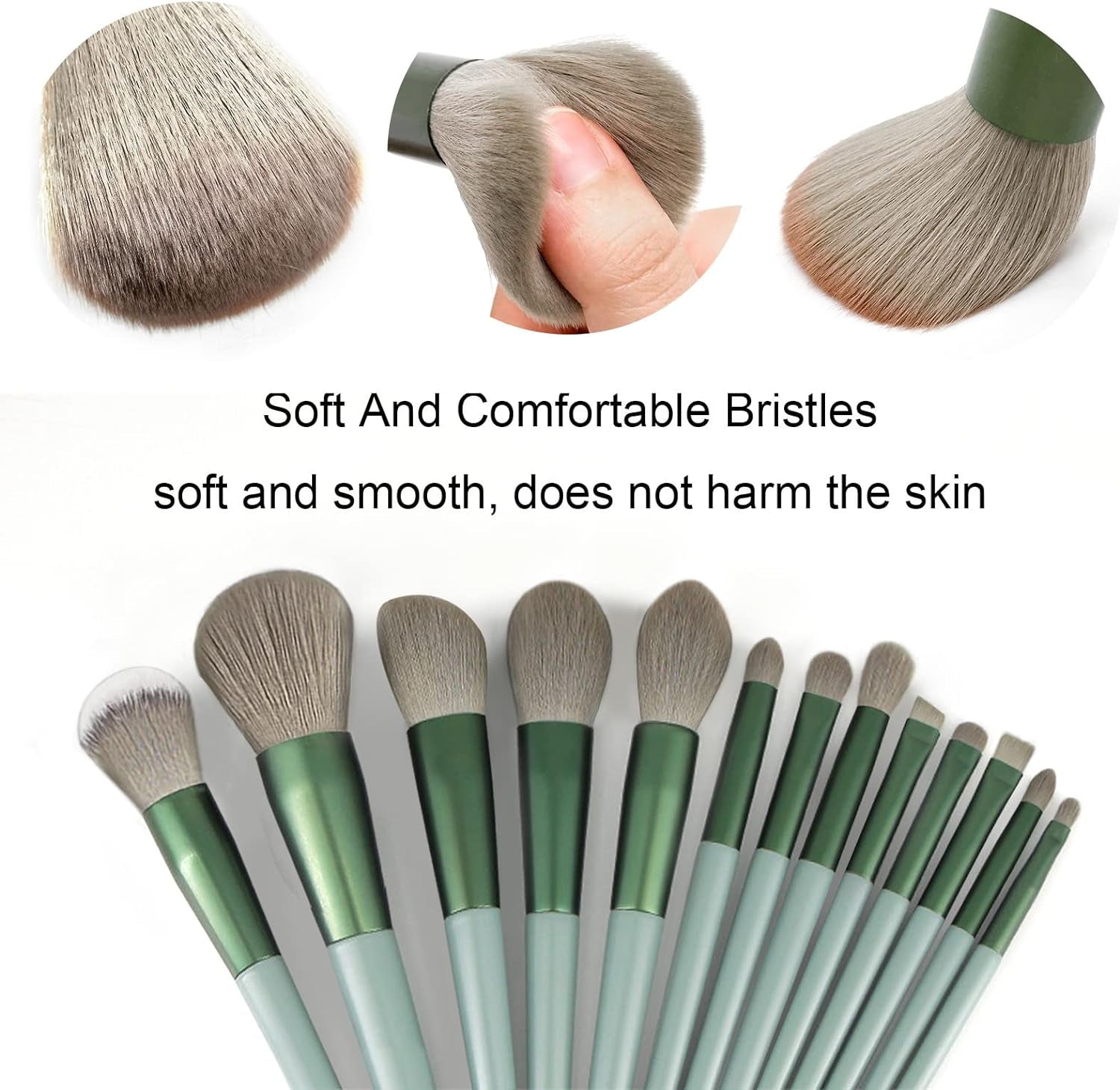 Makeup Brushes 22 Pcs Makeup Kit,Foundation Brush Eyeshadow Brush Make up Brushes Set (Green, 22 Piece Set)