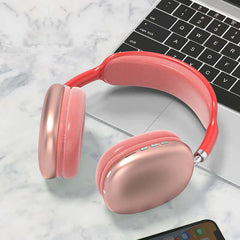 P9 Wireless Bluetooth Headphones with Mic Noise Cancelling Headsets Stereo Sound Earphones Sports Gaming Headphones Supports TF