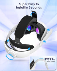 Vr Headstrap Compatible with Meta Quest 3 Head Strap for Oculus Quest 3 Accessories Comfortable Stable Elite Strap Replacement