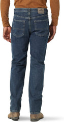 Wrangler Men'S Comfort Flex Waist Jeans, Dark Stonewash, 38W X 32L US