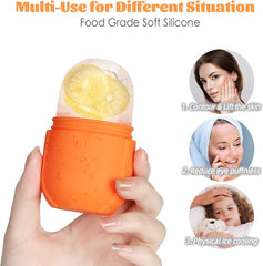 Ice Roller for Face and Eye, Upgrated Ice Facial Roller,Facial Beauty Ice Roller Skin Care Tools