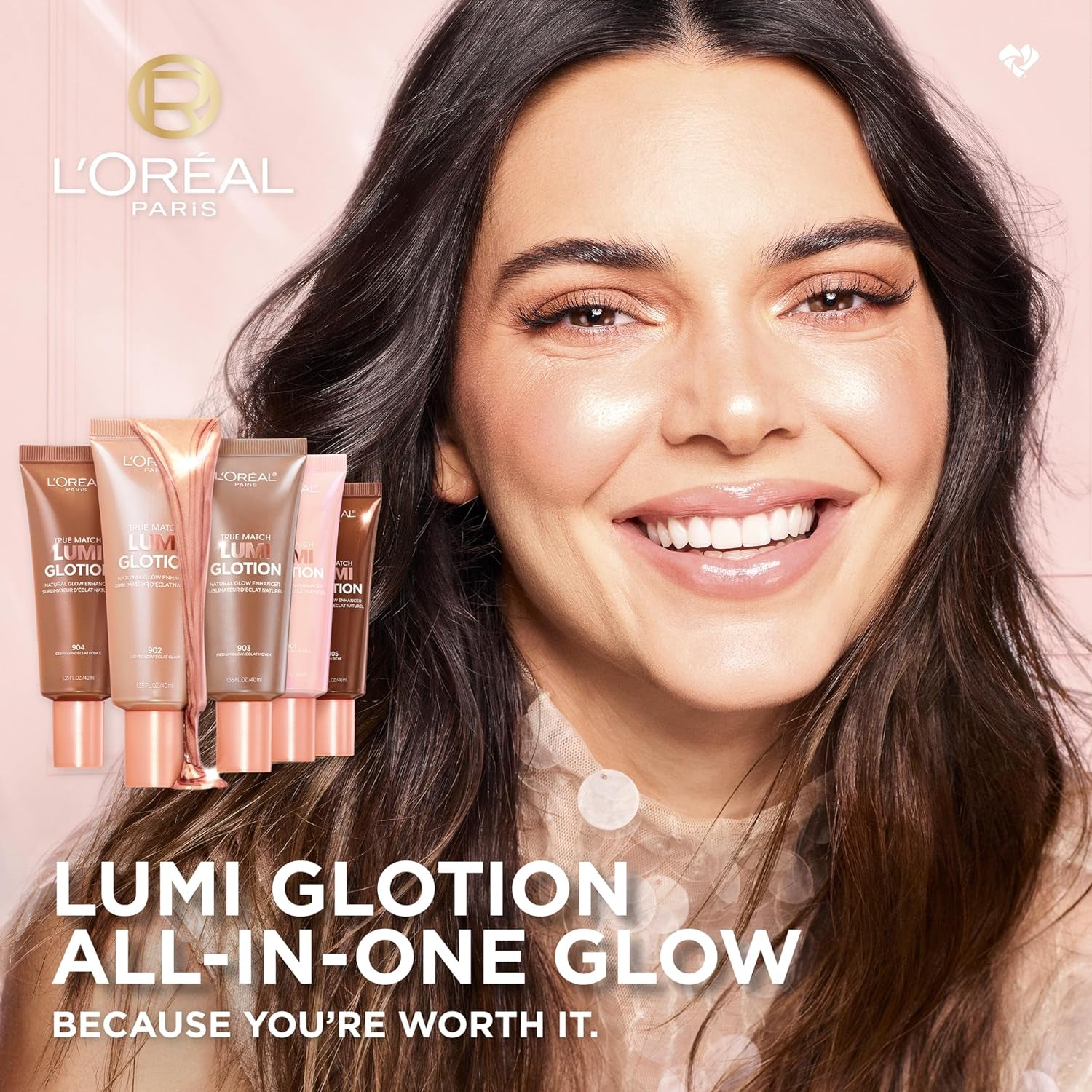 L'Oreal Paris Makeup True Match Lumi Glotion Natural Glow Enhancer Lotion, Medium, 1.35 Ounces