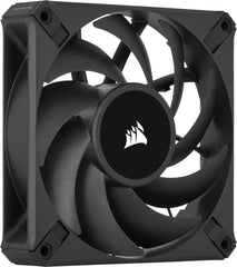 AF120 ELITE, High-Performance 120Mm PWM Fluid Dynamic Bearing Fan with Airguide Technology (Low-Noise, Zero RPM Mode Support) Single Pack - Black