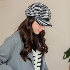 Womens Newsboy Cap French Fashion Hats Summer Cabbie Baker Boy Hat for Fall Beret Cap