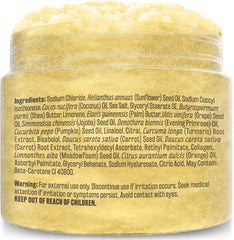 Exfoliating Body Scrub Turmeric Body Scrub and Skin Exfoliator with Collagen and Coconut Oil Gently Exfoliate Face Body Hand and Foot Scrub Moisturizing Body Skincare Products by